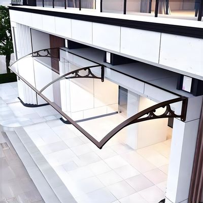 Fabrieksprijs Aanpasbare PC Canopy Solid Polycarbonate Sheets voor ontwerpflexibiliteit en lichttransmissie voor deuren of ramen
