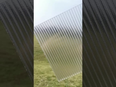 80%-95% lichttransmissie Zonneplaten PC-gebrouwen platen voor busstationshut