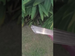 8-16 mm PC Profiel snap cap Up en down gesp Voor polycarbonaat plaat