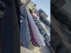 Hedendaagse polycarbonaat-awnings met zelfreinigende functie