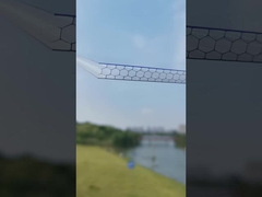 Schokbestendigheid 3 mm -20 mm polycarbonaat holle plaat met brandwaarde B1