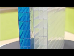 16 mm vierlaag PC holle plaat