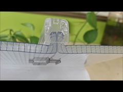 vierlaags U-slot PC-plaat