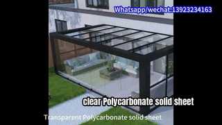 Duidelijk Polycarbonaat Stevig Blad