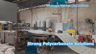 Duurzame productie en transport van polycarbonaatplaten en luifels