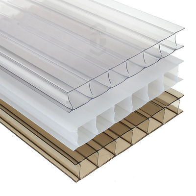 Multiwall polycarbonaat dakplaten voor buiten 4 mm-20 mm dikte