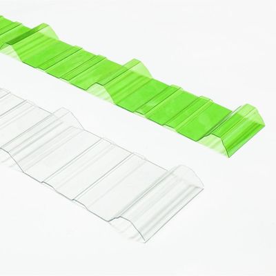 Appartement dakbedekking polycarbonaat gegolfde plaat maagdelijk materiaal