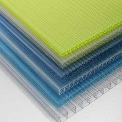 Zonneplaten PC Gedrukt plaatje 16 mm polycarbonaat honingraat lagen