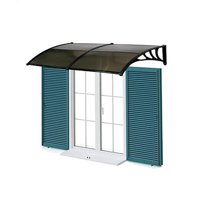 Aantrekkelijke duurzame plastic raam polycarbonaat holle luifel voor balkon