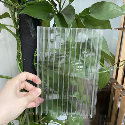 5 mm helder dubbelwand polycarbonaat holle plaat 100% maagdelijk met UV-coating