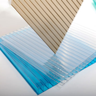 UV-bestendige holle plaat van 8 mm polycarbonaat voor kasbedekking