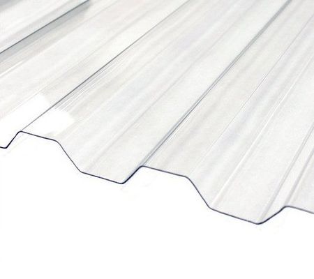 10 mm golfgrootte UV-dakpanelen voor kas 100% Virgin Bayer