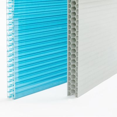Boerderijontwerp stijl polycarbonaat holle vellen gemaakt van Makrolon Bayer materiaal in elke kleur
