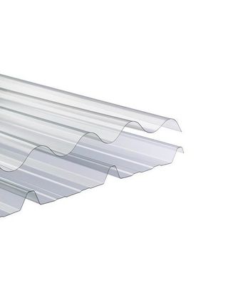 1.22m breed gegolfde polycarbonaatplaat UV-bestendige dakpanelen voor kassen