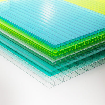 Eenvoudige installatie Bonal Greenhouse PC Polycarbonate Hollow Sheet