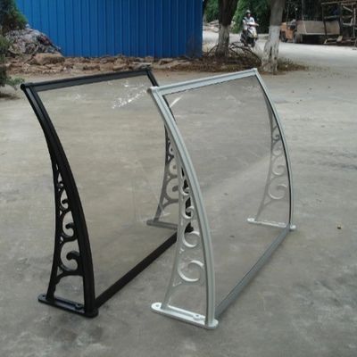 DIY Outdoor Window Awning Canopy met Polycarbonate Clear Sheet Zelfreinigend Zonnebrandschild