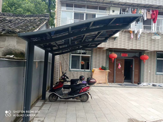 DIY Polycarbonaat Carport Aluminium Carport Duurzaam Schokbestendig