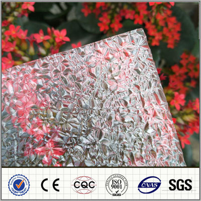 100% Virgin Bayer Sun Polycarbonate Diamant Plaat, PC Gekleurde Platen Met 35J/M