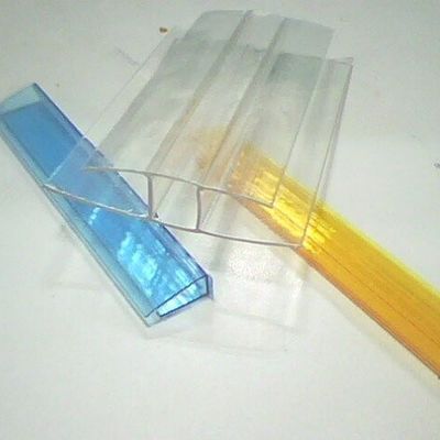 4 mm 6 mm 8 mm 10 mm polycarbonaatprofiel H-connector voor verbinding van platen en planken