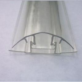 8-16 mm PC Profiel snap cap Up en down gesp Voor polycarbonaat plaat
