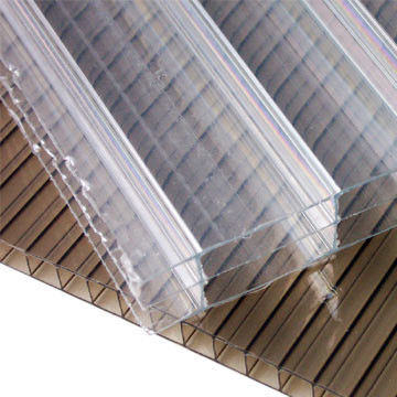 Covestro Anti mist Anti UV Polycarbonaat PC Drie-wand holle paneel voor kas