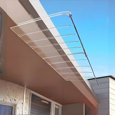 Duidelijk, onzichtbaar, zelfgemaakt polycarbonaat PC-dekmantel, onderhoudsarme keuze voor weerbescherming