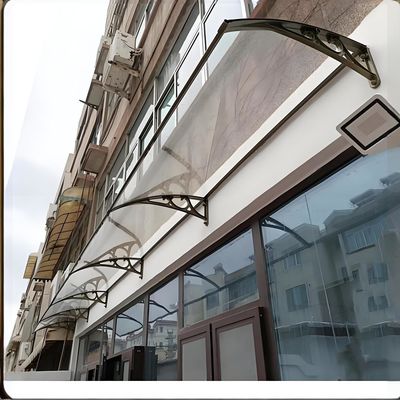 2.5mm PC Solid Sheet Of 5.0mm PC Hollow Sheet Plastic Frame Wand gemonteerd Marge Goed weer