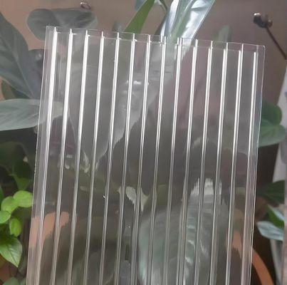 Duidelijke Twin Wall Triple Wall Honeycomb PC holle plaat voor dakraam kas en luifel