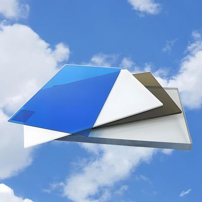 Goede prijs. 10 mm UV-bestendige polycarbonaat solide plaat met verbeterde slagsterkte online