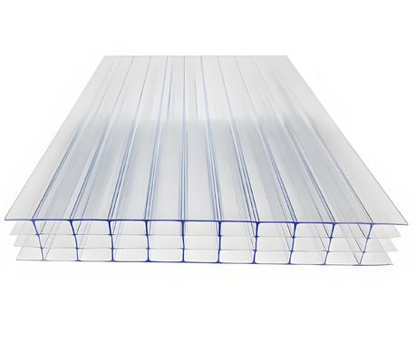 Vierlaagse polycarbonaat PC holle plaat voor geluiddichting