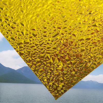 Goede prijs. Diamantoppervlak Polycarbonaat Veranda dak 2,5 mm-10 mm 1220 mm/2100 mm UV-bescherming online