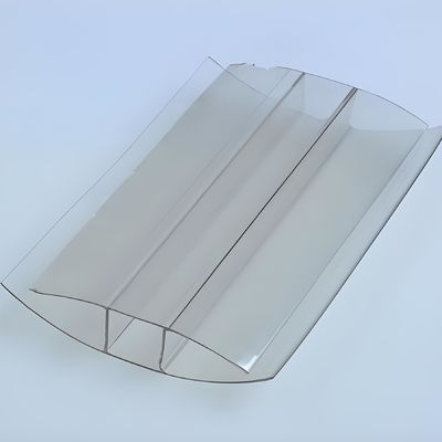 4 mm tot 16 mm helder veelzijdig polycarbonaat PC Plastic Profielen H Connector Aanpassing