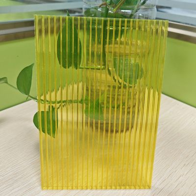 Goede prijs. Weerbestendige slagbestendige gele 4 mm PC holle plaat Hoogwaardig materiaal voor industriële bouw online