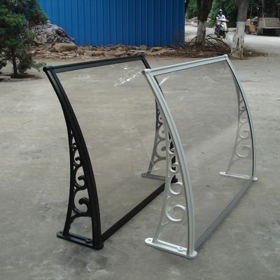 Langdurig polycarbonaat solide plaat luifel met weerstand tegen vergeling, scheuren en vervagen PC Canopy
