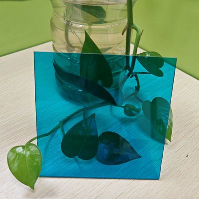 Goede prijs. UV-bescherming 3 mm blauwe polycarbonaat dakpanelen 12 Ft online