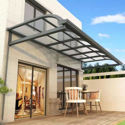 Creëer uw droom patio met een DIY Polycarbonate Awning met Aluminium frame Duurzaam weersbestendig en aanpasbaar