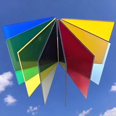 Zeer veelzijdig gekleurd polycarbonaat massief vel voor gebouwbouw