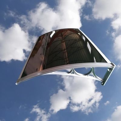 Ruisreductieoplossingen Polycarbonaat zeilmateriaal met aluminiumbeugel