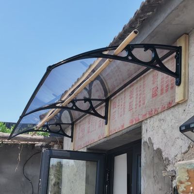 Persoonlijke PC Canopy met zwart frame en polycarbonaat zeil materiaal