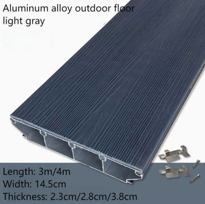 Glijbestendige, langdurige TPE-gecoate aluminiumvloeren voor buitenwandelpaden