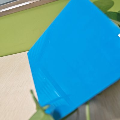 Goede prijs. Opaak blauw polycarbonaat massieve plaat 1mm-20mm Hoge slagvastheid online