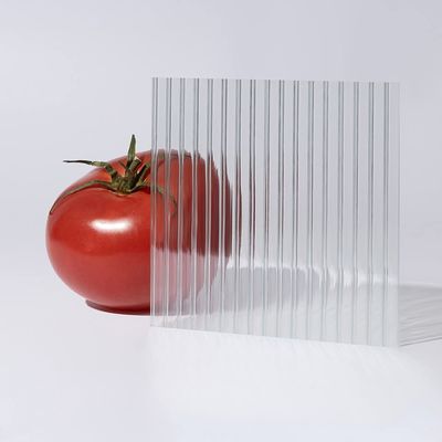 Transparante holle polycarbonaat dakplaten met UV-bescherming voor residentieel en commercieel gebruik