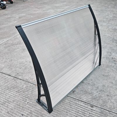 Goede prijs. Polykarbonaat zeilmateriaal 1000mm*1000mm 1000mm*1200mm PC balkonluiken met balkonkap gemaakt van PC holle plaat of PC massief plaat geschikt voor commerciële gebruik online