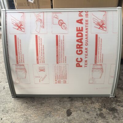 Goede prijs. Grey Plastic 600mm 800mm 1000mm 1200mm 1500mm Bracket Frame Supporting 2.5mm Solid and 5.0mm Hollow Board Thickness Perfect for Mechanical Installations online