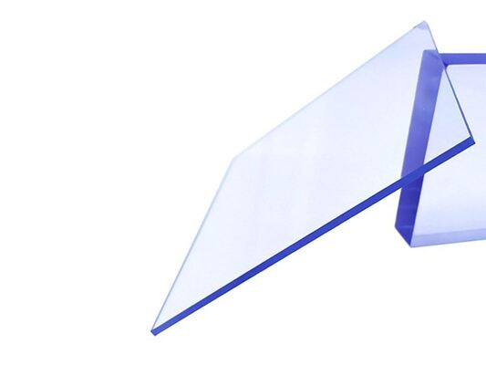 Goede prijs. Polycarbonaat massief vel Dichtheid 1,2 gcm3 Hoge slagsterkte Duurzaam transparant materiaal voor industriële toepassingen online